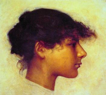 John Singer Sargent : Head of Ana, Capri Girl